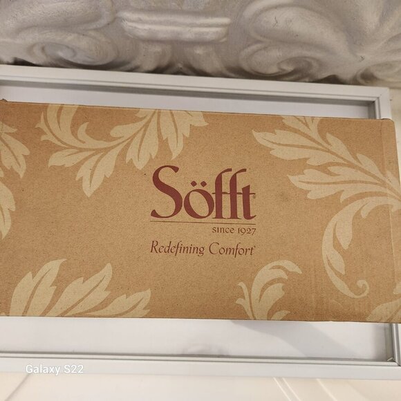 Sofft calf hair block heel leopard print Belicia pumps. NIB. Size 8 Wide - Picture 11 of 11